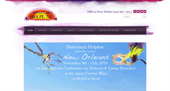Desktop Screenshot of diabulimiahelpline.org
